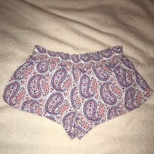 Victoria Secret Paisley Sleep Shorts